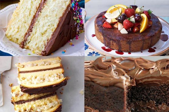 Easy cake recipes. Made completely from scratch!