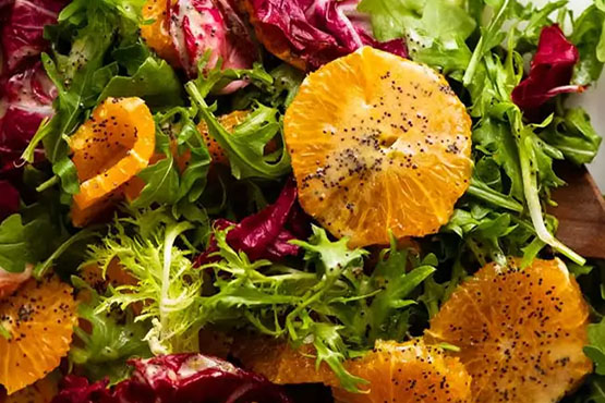 Bitter Leaf and Orange Salad