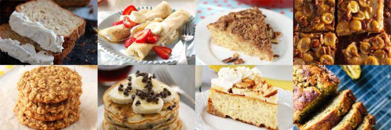 Best banana recipes. Healthy and delicious.
