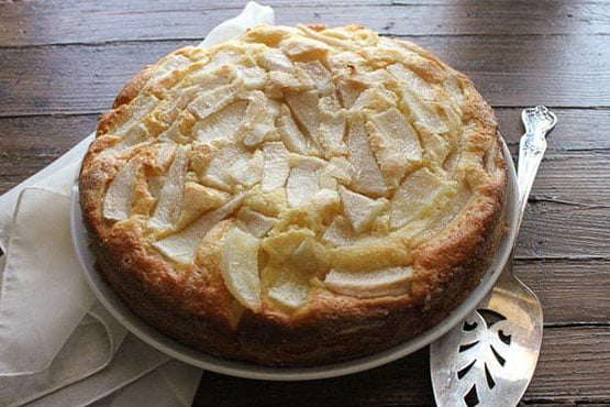 Pear cake recipes . Easy Italian Pear Cake