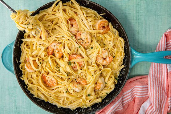 Best comfort food recipes . Shrimp Fettuccine Alfredo