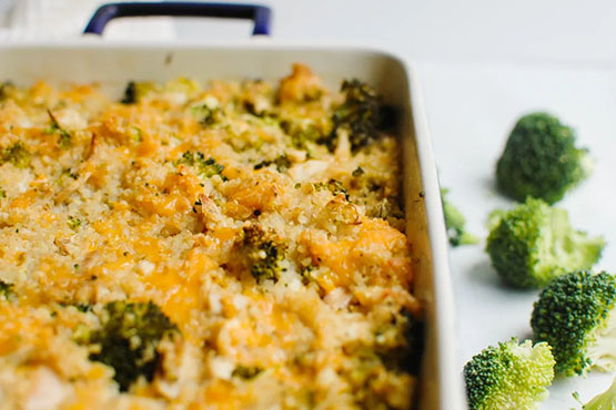 Chicken and Broccoli Quinoa Casserole