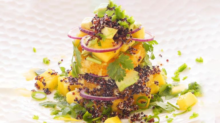 Amazing Thai Inspired Black Quinoa Salad Recipe