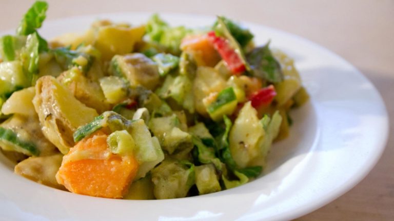 Low-fat Vegan Potato Salad Recipe