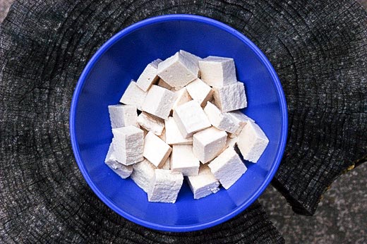 Making Tofu Just as You Would Buy From the Store