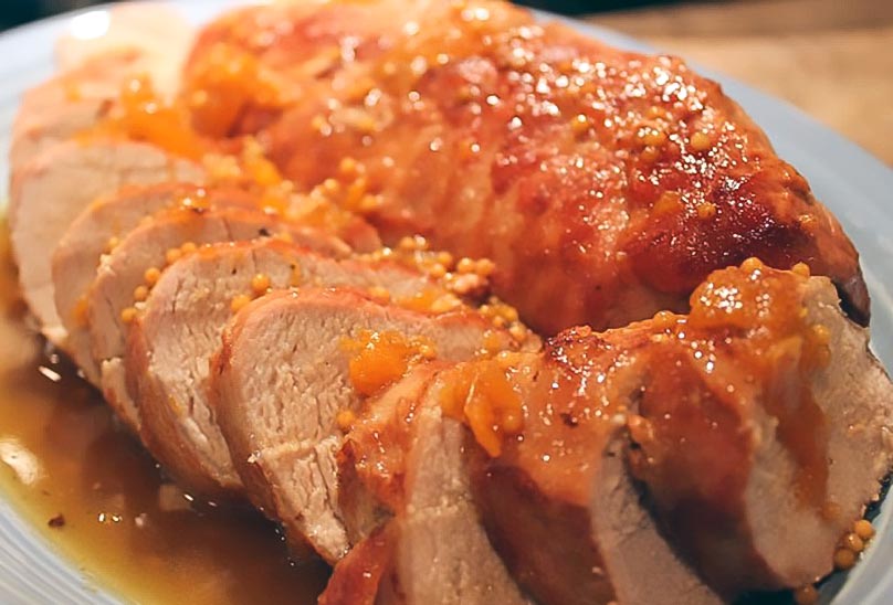 Pork Tenderloin with Apricot Chutney Recipe