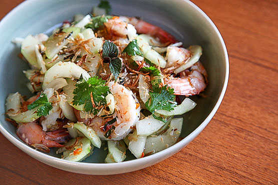 Thai Cucumber and Shrimp Salad (Yum Tang Gwa)